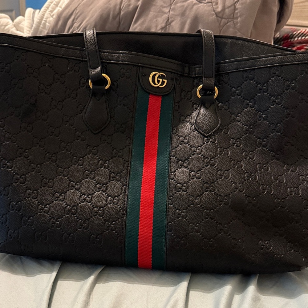 Designer inspired tote bag